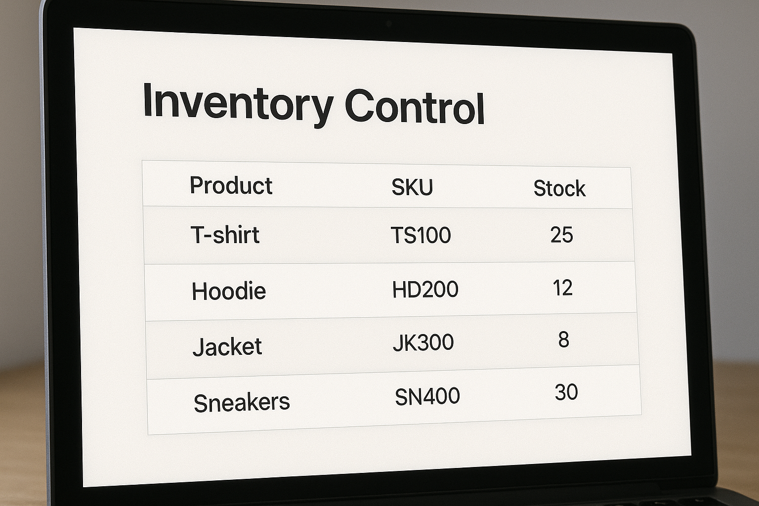 Inventory Control